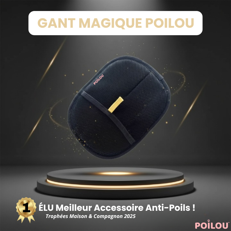 Poilou, le Gant Anti-Poils Réutilisable & Écologique